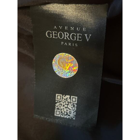 NWT George V Paris Varsity Lettermen's Jacket Orange/Black Size Large - Picture 13 of 16